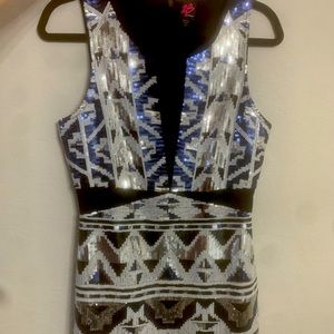 2B Bebe sequin dress
